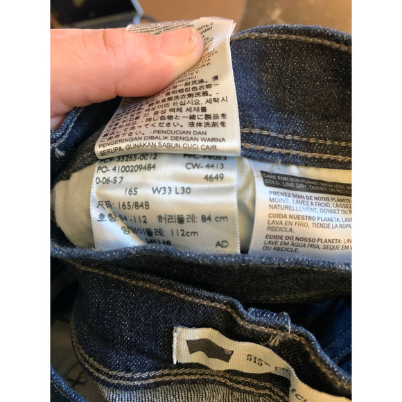 LEVIS 515 boot cut jeans women sz 16s - Picture 2 of 8